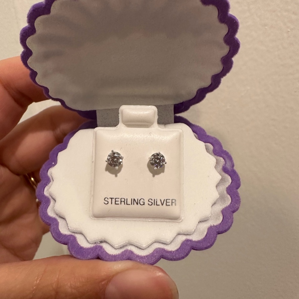Sterling Silver Stud Earrings